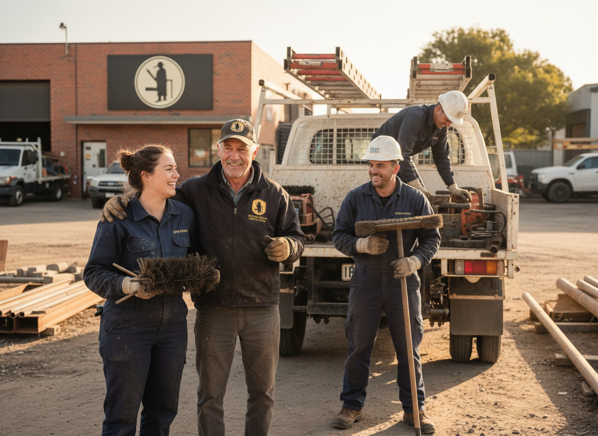 Chimney Service Werribee team
