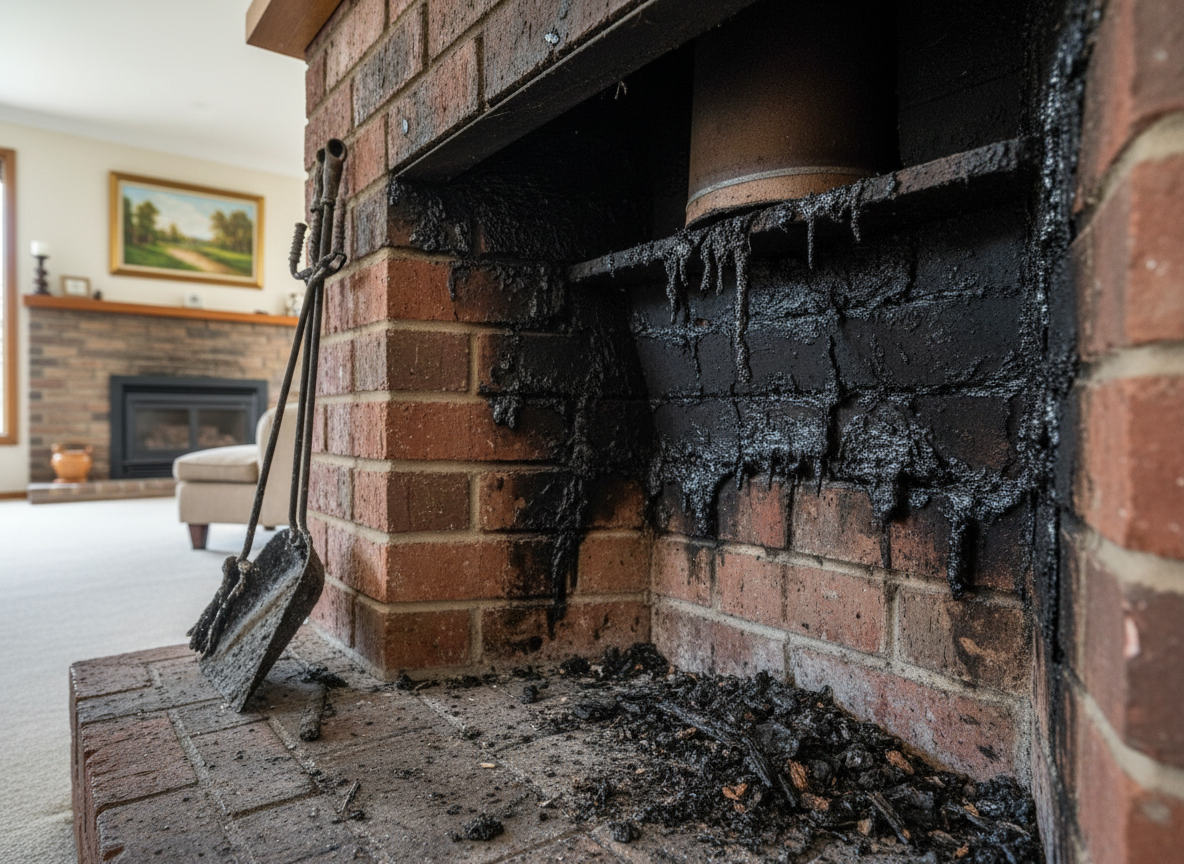 Signs Of Creosote Buildup In Local Fireplaces